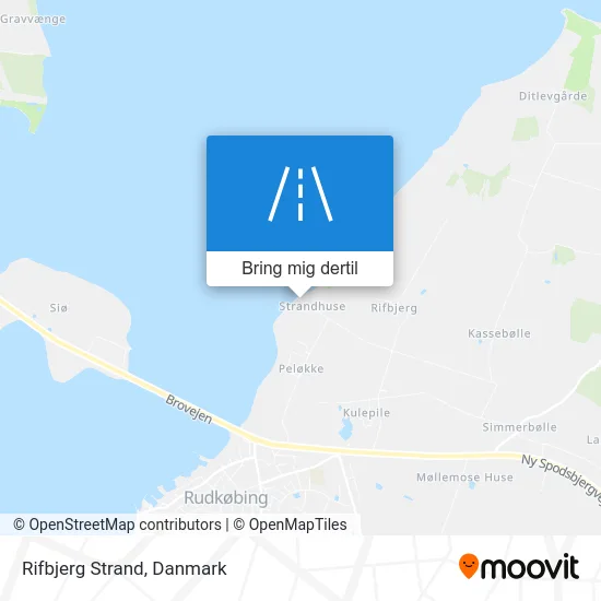 Rifbjerg Strand kort