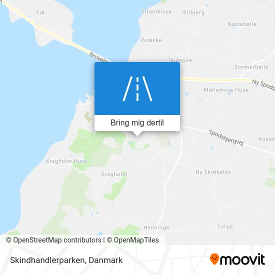 Skindhandlerparken kort