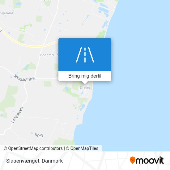Slaaenvænget kort