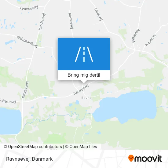 Ravnsøvej kort