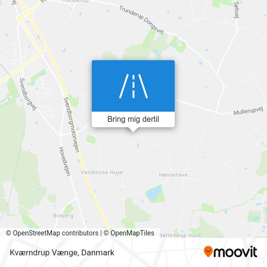 Kværndrup Vænge kort