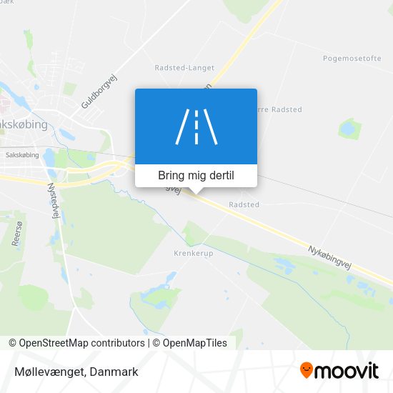 Møllevænget kort