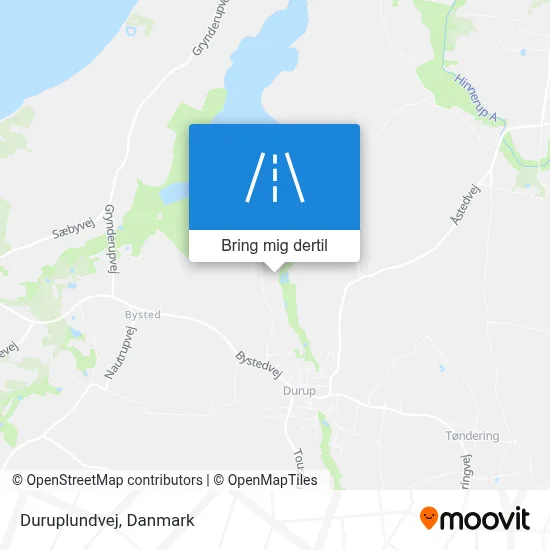Duruplundvej kort