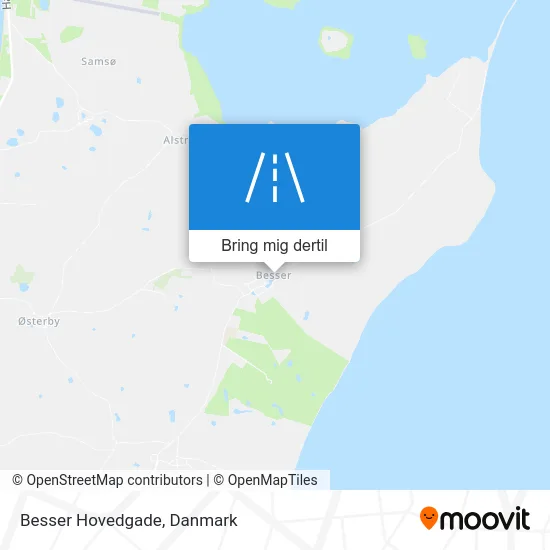 Besser Hovedgade kort