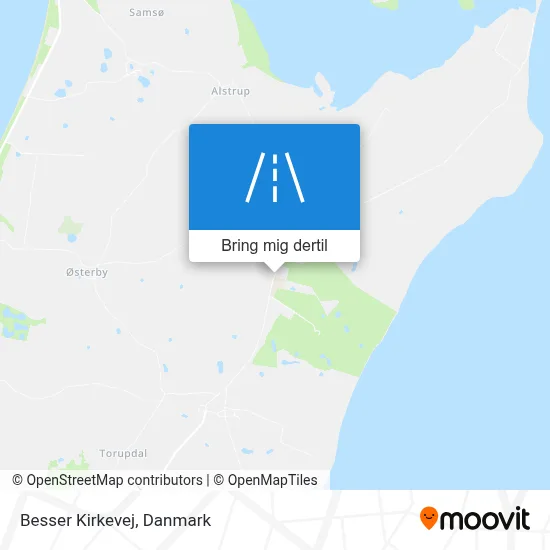 Besser Kirkevej kort