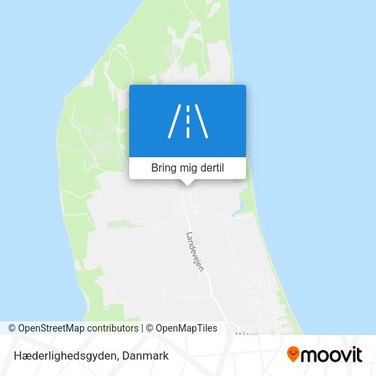 Hæderlighedsgyden kort