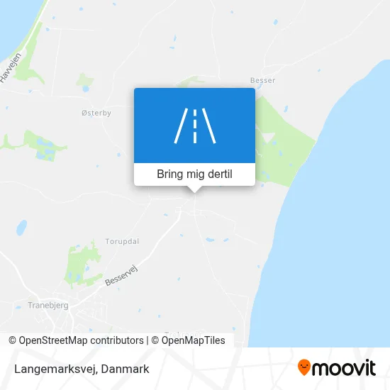 Langemarksvej kort