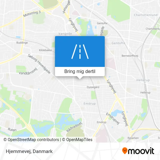 Hjemmevej kort