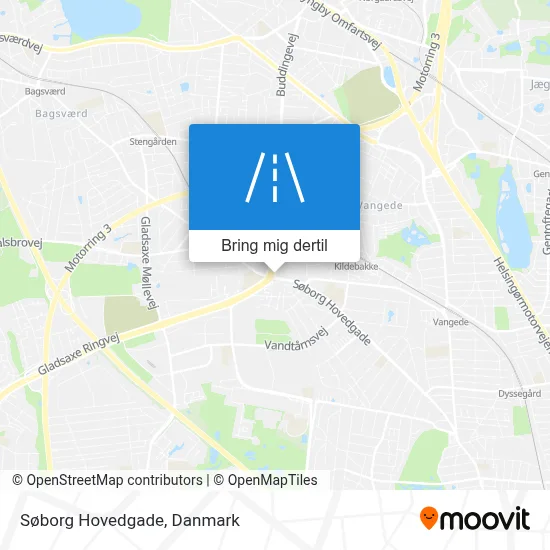 Hvordan kommer man til Søborg Hovedgade, Gladsaxe med bus, jernbane ...