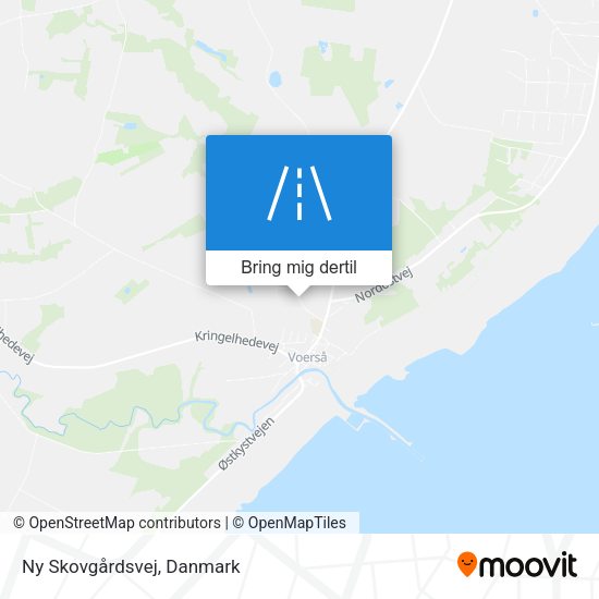 Ny Skovgårdsvej kort