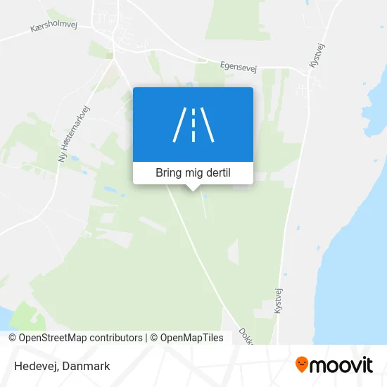 Hedevej kort