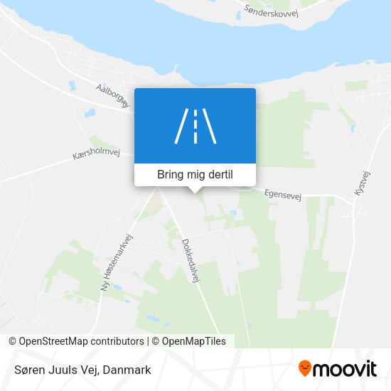 Søren Juuls Vej kort