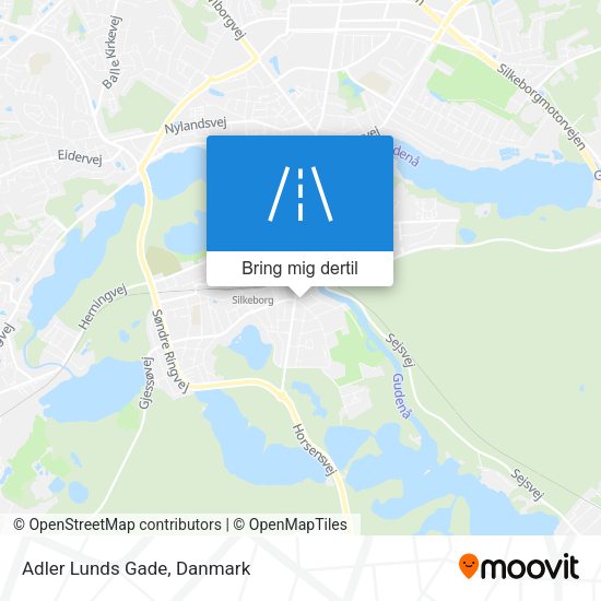 Adler Lunds Gade kort