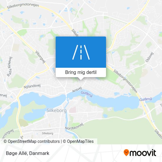 Bøge Allé kort