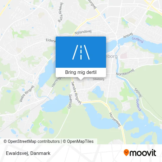 Ewaldsvej kort
