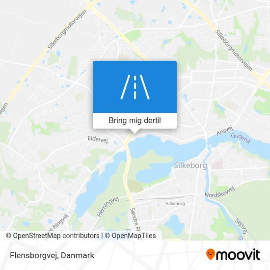 Flensborgvej kort