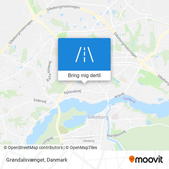 Grøndalsvænget kort