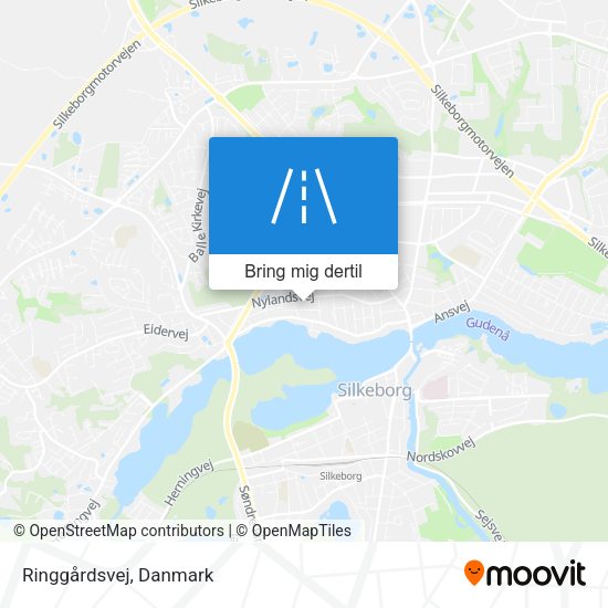 Ringgårdsvej kort