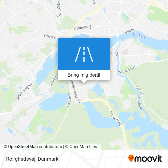 Rolighedsvej kort