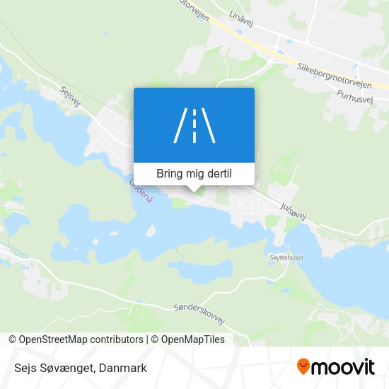 Sejs Søvænget kort