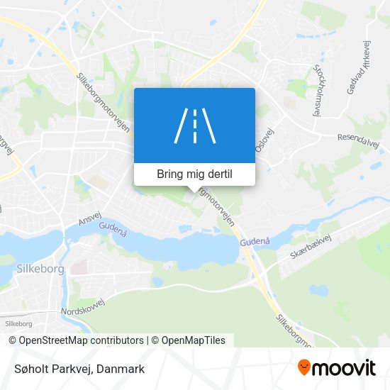 Søholt Parkvej kort