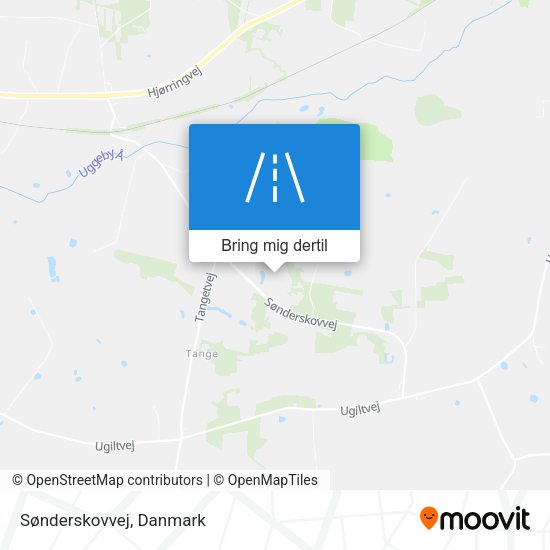 Sønderskovvej kort