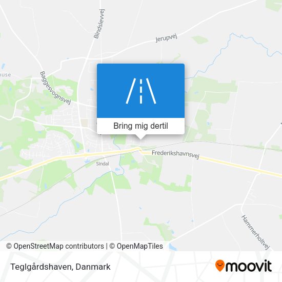 Teglgårdshaven kort