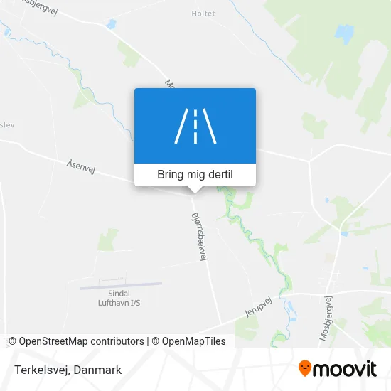 Terkelsvej kort