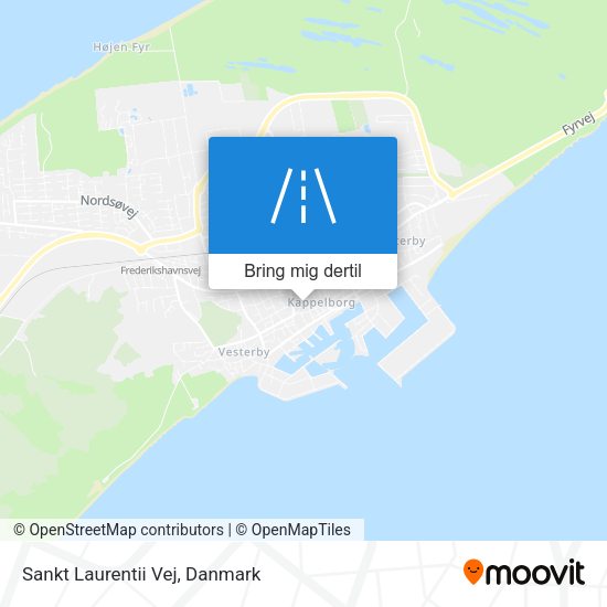 Sankt Laurentii Vej kort