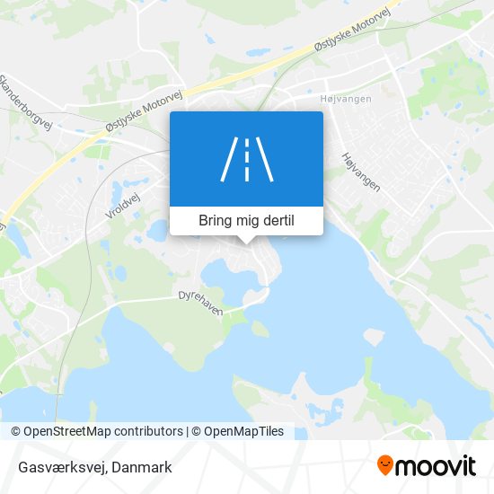 Gasværksvej kort