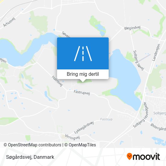 Søgårdsvej kort