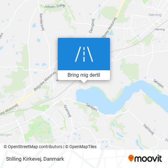 Stilling Kirkevej kort