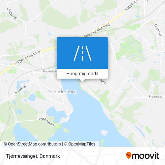 Tjørnevænget kort