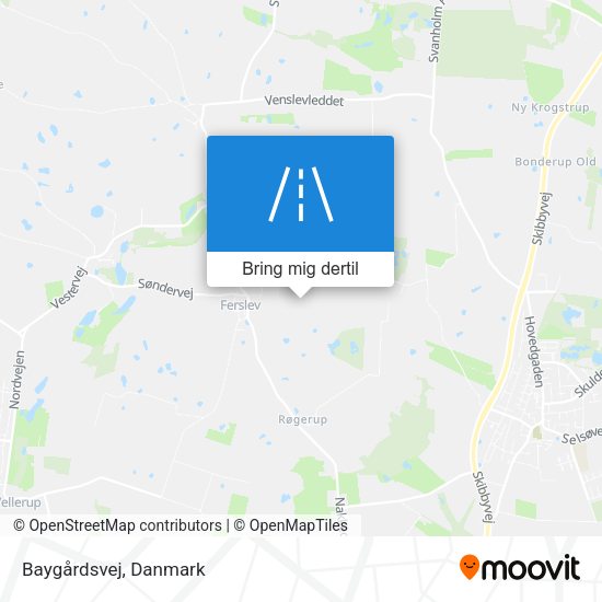 Baygårdsvej kort