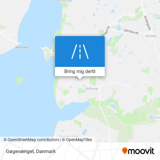 Gøgevænget kort