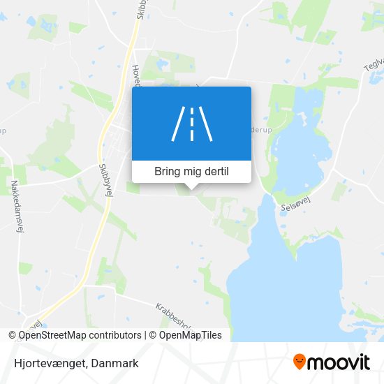 Hjortevænget kort