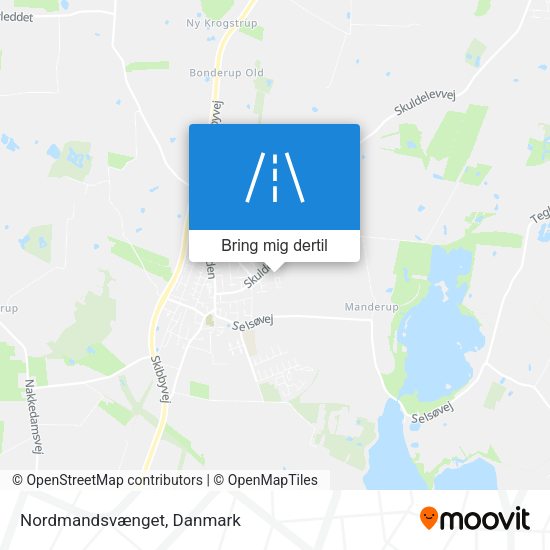 Nordmandsvænget kort