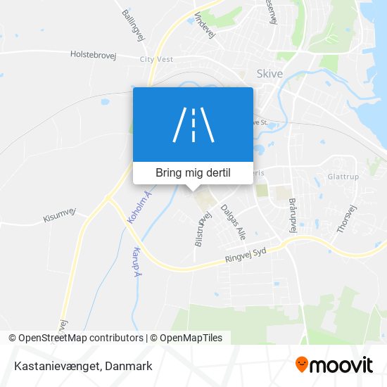 Kastanievænget kort