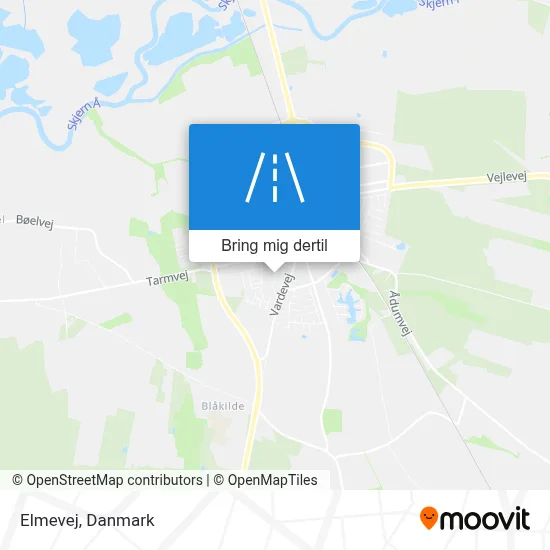 Elmevej kort