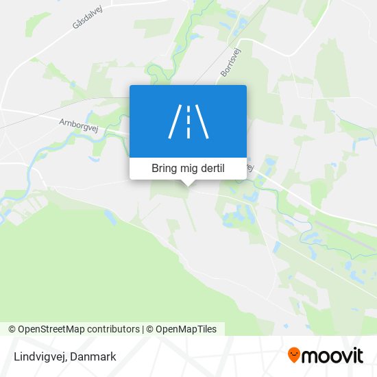 Lindvigvej kort