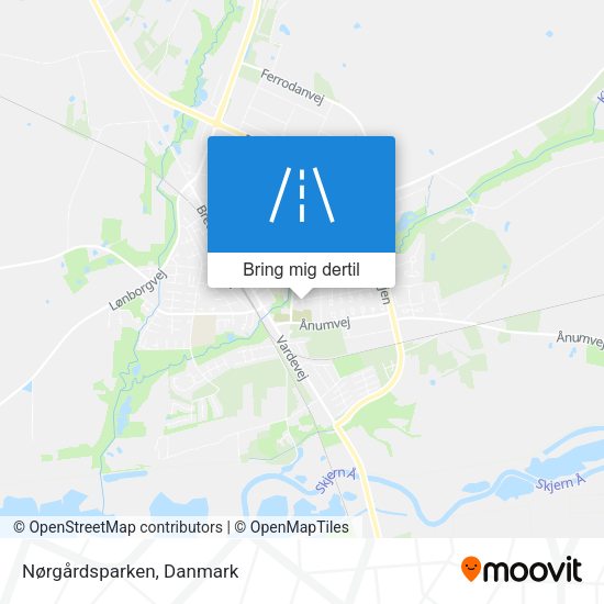 Nørgårdsparken kort