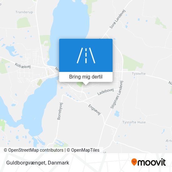 Guldborgvænget kort