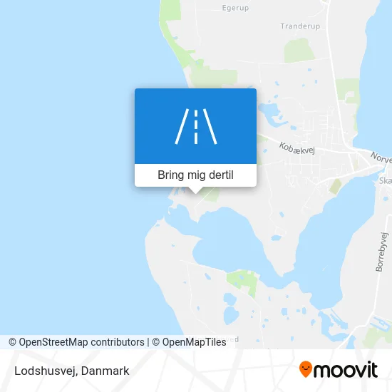 Lodshusvej kort