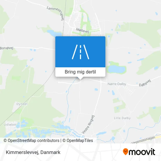 Kimmerslevvej kort