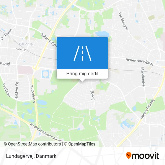 Lundagervej kort