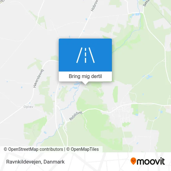 Ravnkildevejen kort