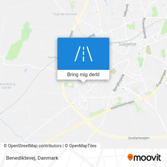 Benediktevej kort