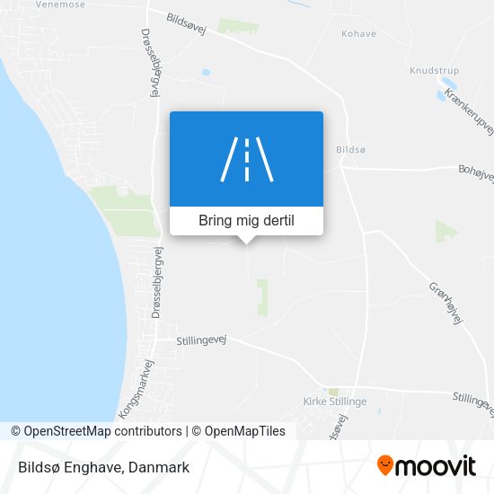 Bildsø Enghave kort