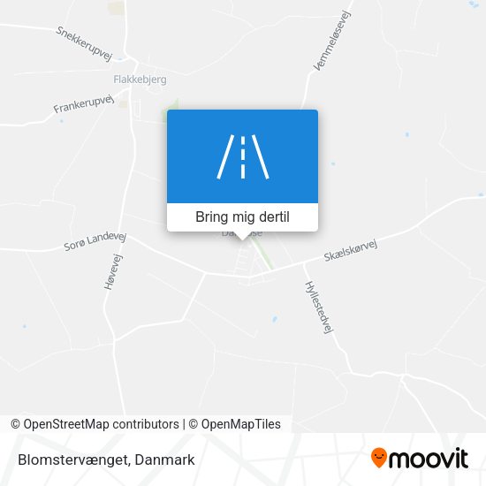 Blomstervænget kort