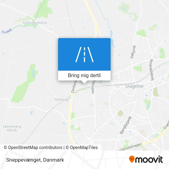Sneppevænget kort